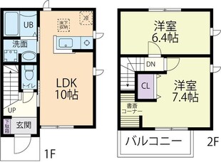 Famille(ﾌｧﾐｰﾕ)ⅡAの物件間取画像